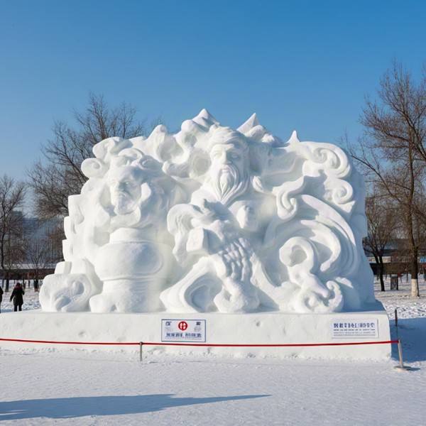 大型雪雕制作 大型雪雕制作